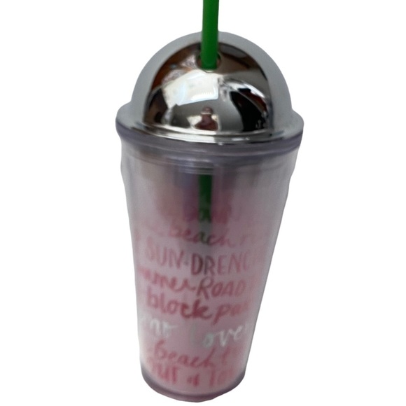 Starbucks Dome Lid with Straw Frappuccino Cold Beverages 16 oz - Picture 6 of 6